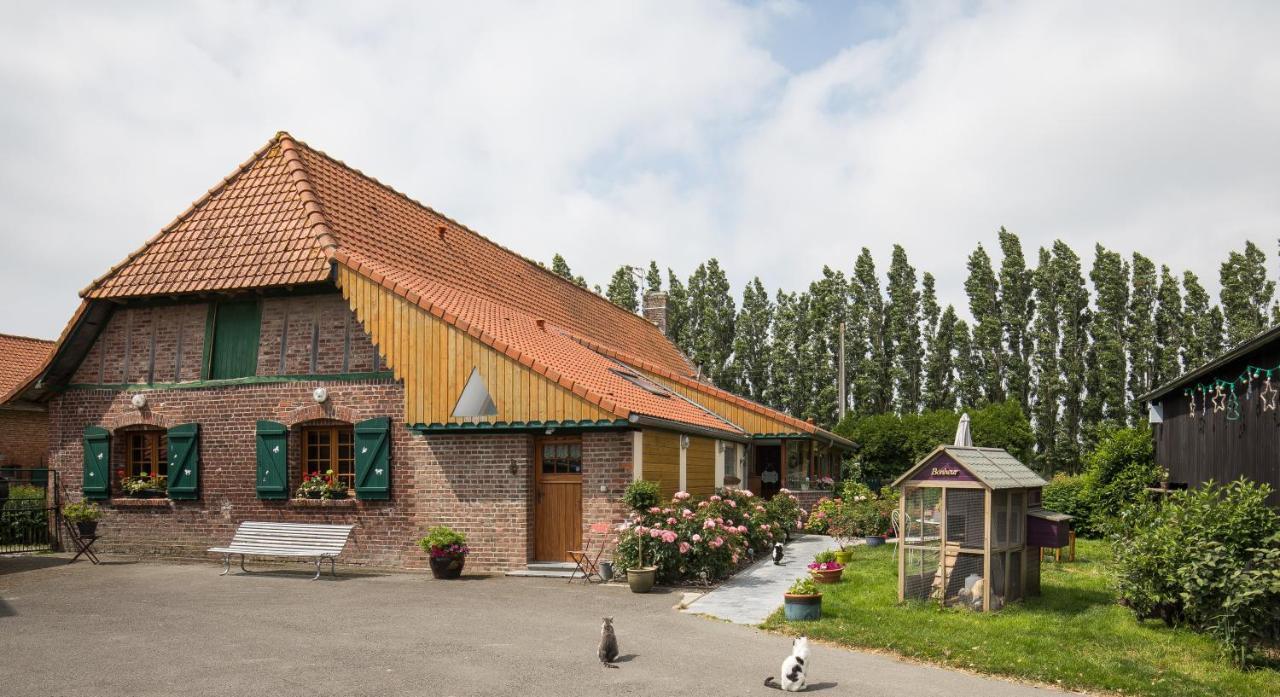 Gite De La Ferme Des Crins Blancs Villa Hazebrouck Esterno foto